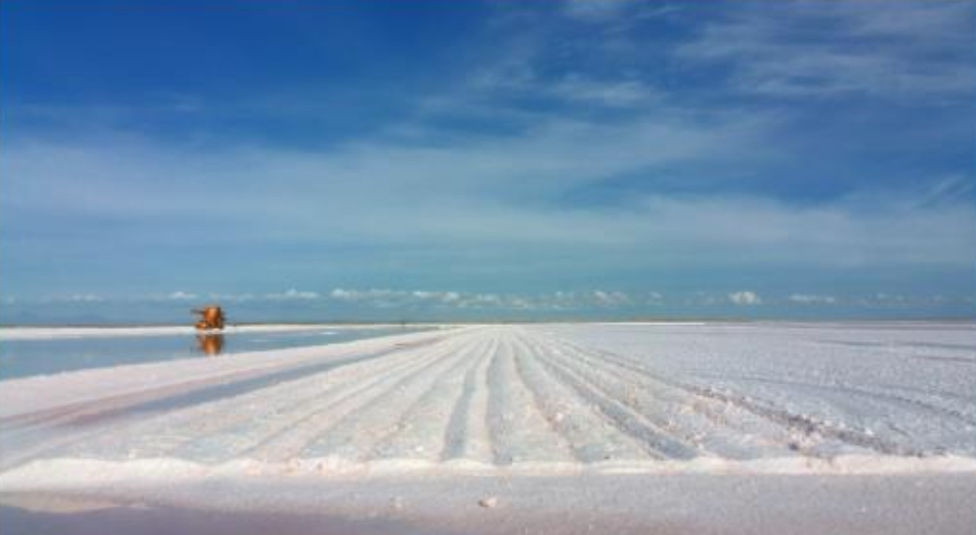 Salt evaporation flats