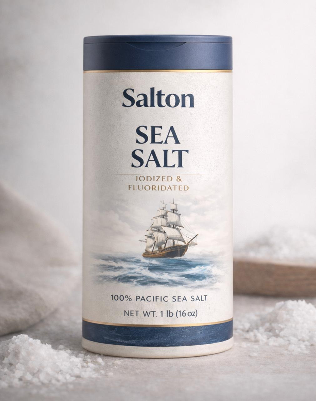 Sea Salt — 1 lb Canister